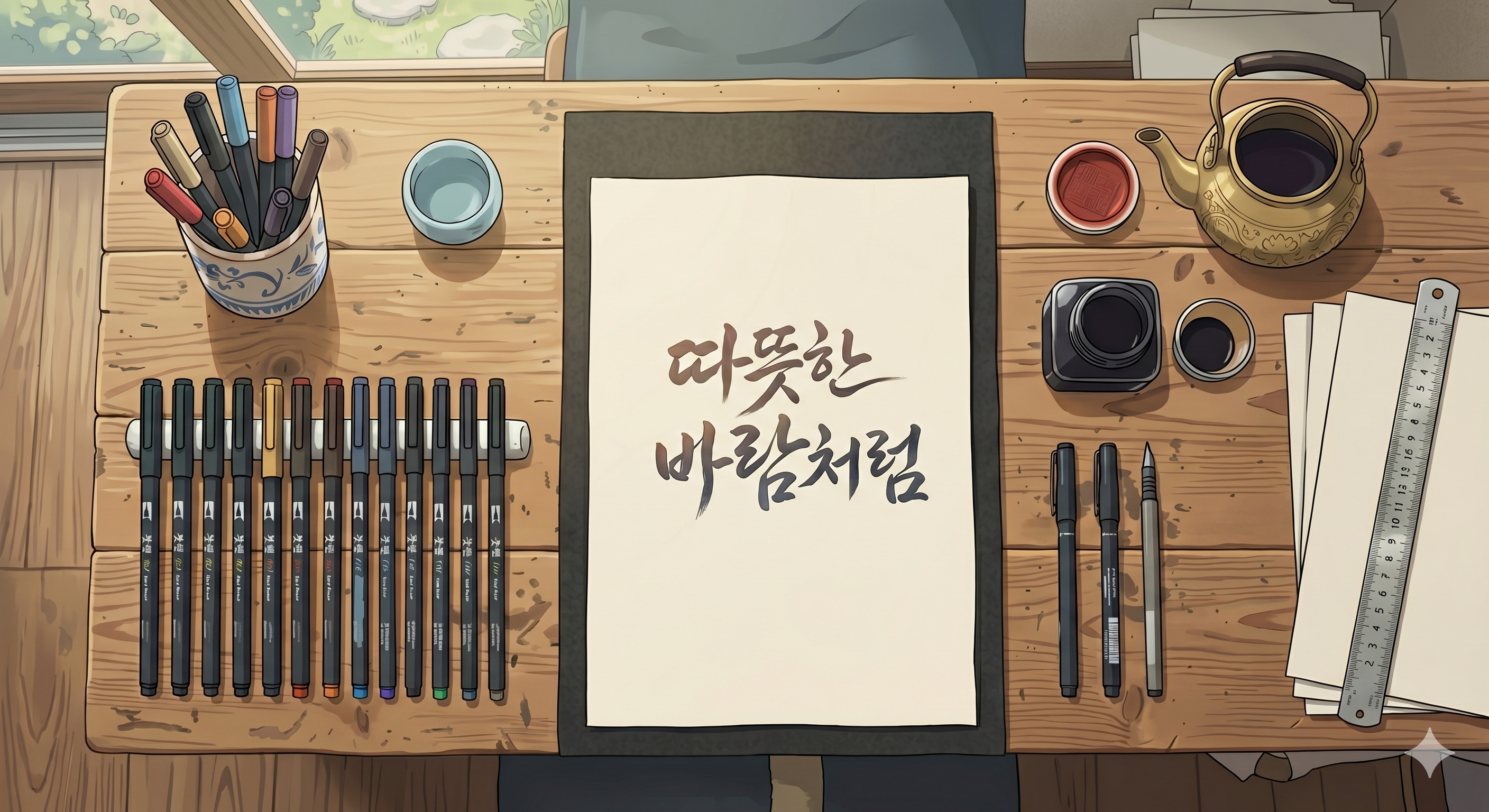 나만의 감성을 담는 캘리그라피